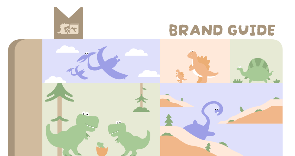 Brand Guide for Dinosaur Illustrator
